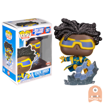 POP! Heroes Static Shock 387 Justice League Exclusive