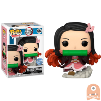 POP! Animation Nezuko Kamado Running 1264 Demon Slayer Exclusive