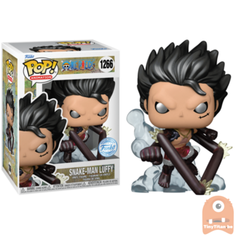 POP! Animation Snake-Man Luffy Metallic 1266 One Piece Exclusive 
