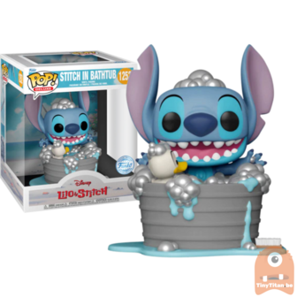 POP! Disney Deluxe Stitch in Bathtub 1252 Lilo &amp; Stitch Exclusive 