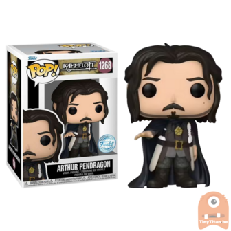 POP! TV Arthur pendragon 1268 Kamelott Exclusive