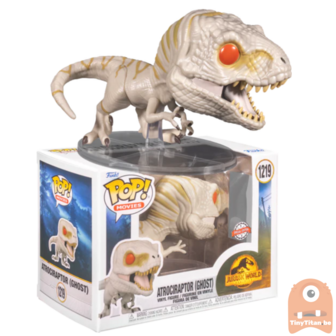 POP Movies Atrociraptor Ghost 1219 Jurassic World Exclusive