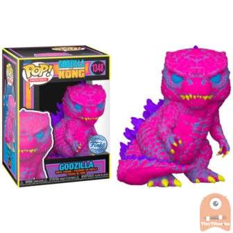 POP! Movies Godzilla Black Light 1348 Godzilla vs Kong Exclusive