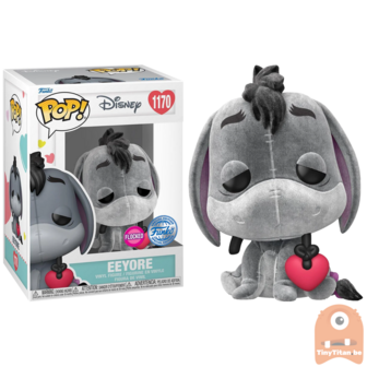 POP! Disney Eeyore w/ Heart Flocked 1170 Exclusive