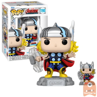 POP! Marvel Thor w/ Pin 1190 Avengers beyond Earth's Mightiest Exclusive