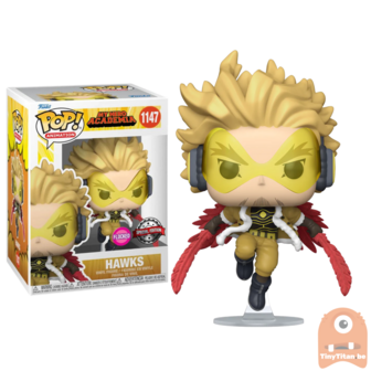 POP Animation Hawks Flocked 1147 My Hero Academia A Exclusive