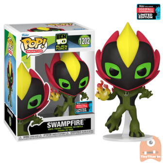 POP! Animation Swampfire 1202 Ben 10 NYCC 2022 Exclusive LE