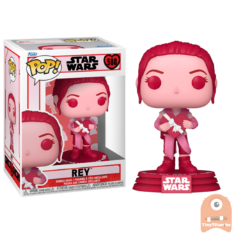 POP! Star Wars Valentines Rey 588