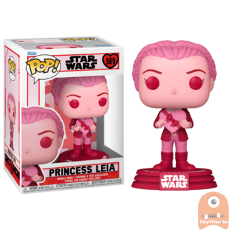 POP! Star Wars Valentines Princess Leia 589