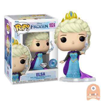 POP! Disney Elsa Diamond Glitter 1024 Frozen Exclusive 