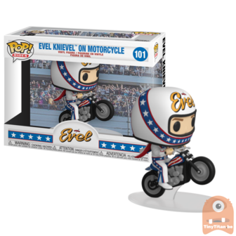 POP! Ride Evel Knievel on Motorcycle 101