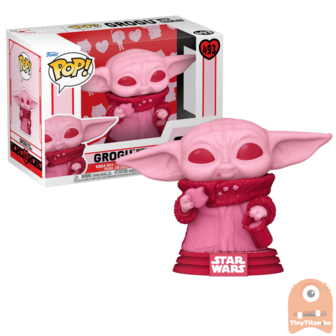 POP! Star Wars Valentine Grogu With Cookies 493