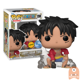 POP! Animation Luffy Gear Two CHASE 1269 One Piece Exclusive