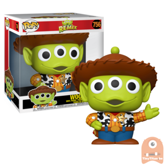 POP! Pixar Alien Remix Woody 756 10 INCH 