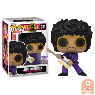 POP! ROCKS Jimi Hendrix 311 SDCC 2023 Exclusive 