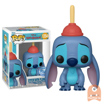 POP! Disney Stitch w/ Plunger 1354 Lilo & Stitch Exclusive 