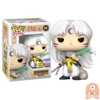 POP! Animation Sesshomaru GITD 1301 InuYasha SDCC 2023 Exclusive