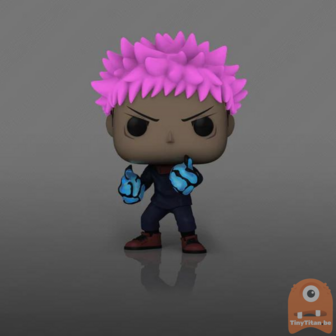 POP! Animation Yuji Itadori 1st Div GITD 1376 Jujutsu Kaisen Exclusive