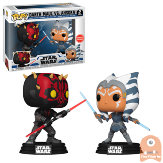 Funko POP! Darth Maul Vs Ahsoka 2-pack Exclusive
