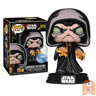 POP! Star Wars Retro Emperor Palpatine 573 Exclusive
