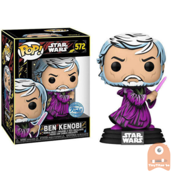 POP! Star Wars Retro Ben Kenobi 572 Exclusive