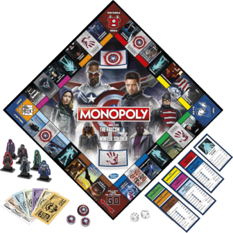 Monopoly The Falcon and The Winter Soldier Marvel (ENG)