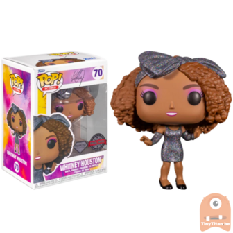 POP! ICONS Whitney Houston Diamond Glitter 70 Exclusive 