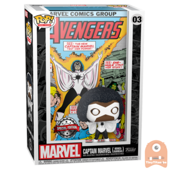 POP! Marvel Comic Cover: Captain Marvel Monica Rambeau Exclusive