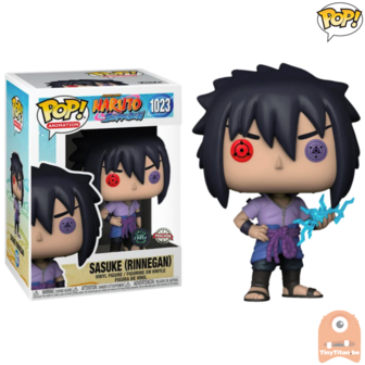 Funko POP! Animation Sasuke Rinnegan GITD CHASE 1023 Naruto Exclusive