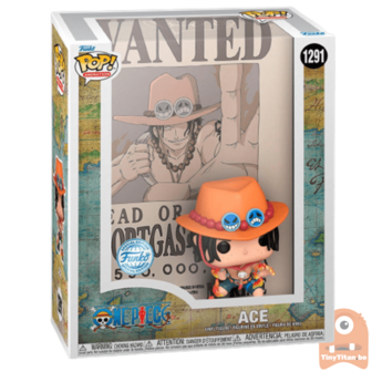 POP! Animation Cover Ace Wanted 1291 One Piece Exclusive