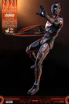 Hot Toys iron Man Neon Tech 4.0 2021 Toy Fair Exclusive 32CM