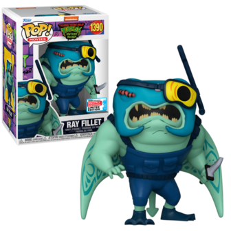 Funko POP! Ray Fillet 1390 TMNT NYCC 2023 Exclusive LE 