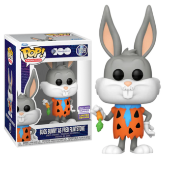 Funko POP! Animation Bugs Bunny As Fred Flintstone 1259 WB SDCC 2023 Exclusive