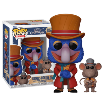 Funko POP!  Gonzo w/ Rizzo 1456 Muppet Xmas Carol 