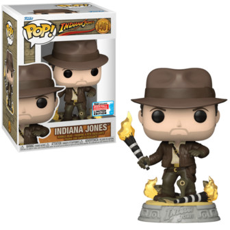 Funko POP! Indiana Jones (with Snakes) 1401 NYCC 2023 Exclusive LE