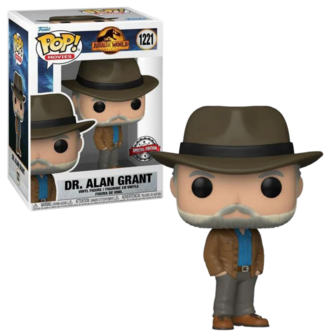 Funko POP! Movies Dr. Alan grant 1221 Jurassic World Exclusive