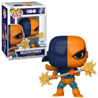 POP! Heroes Deathstroke 477 WB 100 Anniversary DC Exclusive