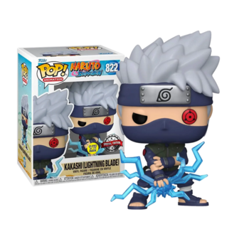 POP! Animation Kakashi Lightning Blade GITD 822 Naruto Exclusive