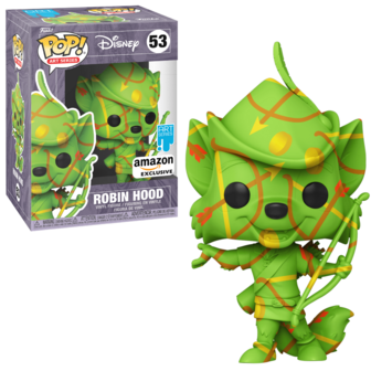 POP! Disney Artist Series Robin Hood Bow and arrow 53 Amazon Exclusive