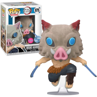 POP! Animation Inosuke Hashibira Flocked 875 Demon Slayer Exclusive