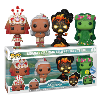 Funko POP! Moana GITD 4-Pack Disney Exclusive