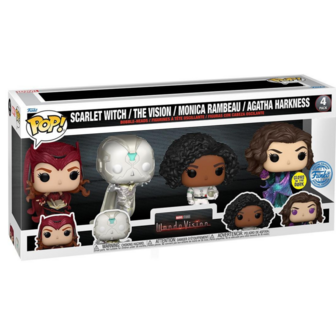 Funko POP! WandaVision GITD 4-Pack Disney Exclusive