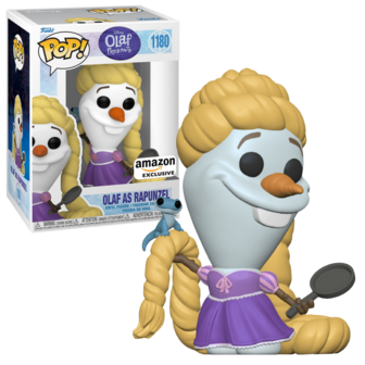 Funko POP! Disney Olaf As Rapunzel 1180 Amazon Exclusive 