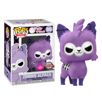 POP! Funko Zombie Alpaca Flocked 86 Tasty Peach 