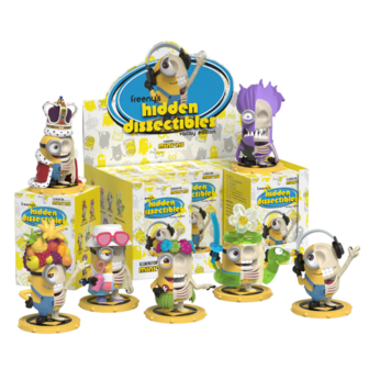 MIGHTY JAXX - FREENY&#039;S HIDDEN DISSECTIBLES MINIONS SERIES 01 - VACAY EDITION - BlindBox