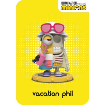 MIGHTY JAXX - FREENY&#039;S HIDDEN DISSECTIBLES MINIONS SERIES 01 - VACAY EDITION - BlindBox