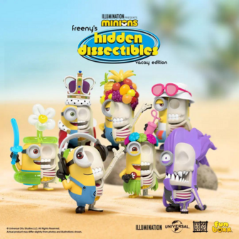 MIGHTY JAXX - FREENY&#039;S HIDDEN DISSECTIBLES MINIONS SERIES 01 - VACAY EDITION - BlindBox