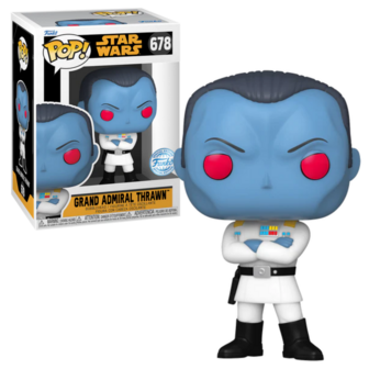 Funko POP Grand Admiral Thrawn 678 Star Wars Rebels Exclusive 