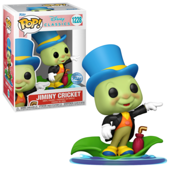 POP! Disney Jiminy Cricket 1228 Disney Classics Exclusive