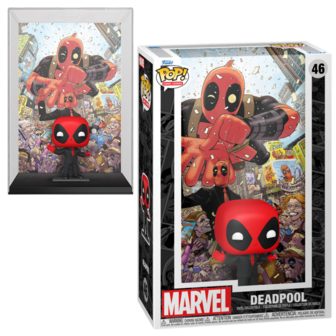 Funko POP! Deadpool 2025 Black Suit 46 Comic Cover